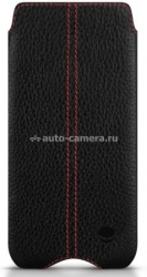 Кожаный чехол для iPhone 5 / 5S BeyzaCases Zero Case, цвет черный (BZ23134)