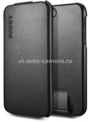 Кожаный чехол для iPhone 5 / 5S SGP Leather Case Argos, цвет black (SGP09598)