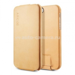 Кожаный чехол для iPhone 5 / 5S SGP Leather Case Argos, цвет Vintage Brown (SGP09600)