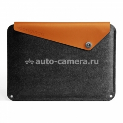 Кожаный чехол для Macbook Air 11" Mujjo Sleeve, цвет brown (MJ-0211)