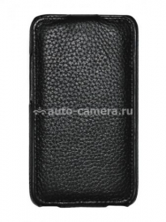 Кожаный чехол для Samsung Galaxy Mini (S5570) Clever Case Leather Shell, цвет черный