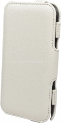 Кожаный чехол для Samsung Galaxy Note II (N7100) Optima Case, цвет white (op-N2-wh)