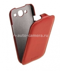 Кожаный чехол для Samsung Galaxy S3 (i9300) Melkco Premium Jacka Type, цвет red