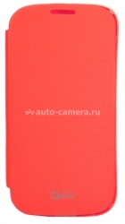 Кожаный чехол для Samsung Galaxy S3 Optima Case, цвет красный (op-gs3-rd)