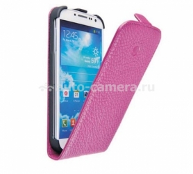 Кожаный чехол для Samsung Galaxy S4 (i9500) Beyza MF-Series Flip, цвет noblo violet (BZ25473)