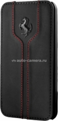 Кожаный чехол для Samsung Galaxy S4 Mini Ferrari Montecarlo Booktype, цвет black (FEMTFLBKS4MBL)