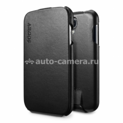 Кожаный чехол для Samsung Galaxy S4 SGP Leather Case Argos, цвет black (SGP10225)