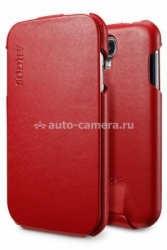 Кожаный чехол для Samsung Galaxy S4 SGP Leather Case Argos, цвет red (SGP10227)