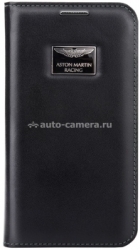 Кожаный чехол для Samsung Galaxy S5 (G900F) Aston Martin Racing Folio Case, цвет Black (FCSAMI96001A)