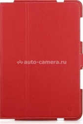 Кожаный чехол для Samsung Galaxy Tab 2 10.1 P5100 BeyzaCases Folio, цвет красный