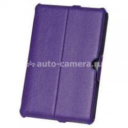 Кожаный чехол для Samsung Galaxy Tab 2 10.1 (P5100) Optima Case, цвет фиолетовый (op-p5100-pp)