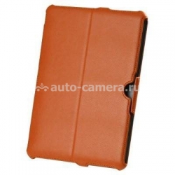 Кожаный чехол для Samsung Galaxy Tab 2 10.1 (P5100) Optima Case, цвет оранжевый (op-p5100-or)