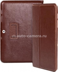 Кожаный чехол для Samsung Galaxy Tab 2 10.1 P5100 Yoobao Executive Leather Case, цвет коричневый