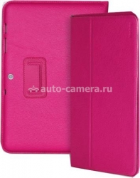 Кожаный чехол для Samsung Galaxy Tab 2 10.1 P5100 Yoobao Executive Leather Case, цвет розовый