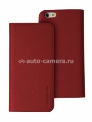 Кожаный чехол-книжка для iPhone 6 Uniq Executif, цвет Red (IP6WC-EXERED)