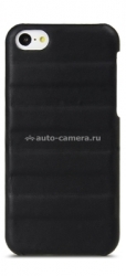 Кожаный чехол-накладка для iPhone 5C Melkco Snap Cover Craft Limited Edition Prime Horizon, цвет Black Wax Leather