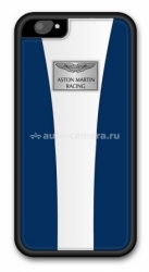 Кожаный чехол-накладка для iPhone 6 Aston Martin Racing back, цвет Blue/White (RABAIPH6062C)