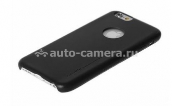 Кожаный чехол-накладка для iPhone 6 i-Smile, цвет Black