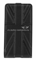 Кожаный чехол-накладка для Samsung Galaxy SII Mini Hard Leather, Union Jack Black (MNFLGSUJBL)