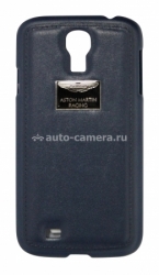 Кожаный чехол-накладка на заднюю крышку Samsung Galaxy S4 Aston Martin Racing, цвет navy blue (BCSAMI95001C)