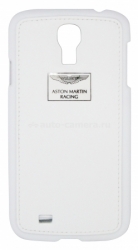 Кожаный чехол-накладка на заднюю крышку Samsung Galaxy S4 Aston Martin Racing, цвет white (BCSAMI95001B)