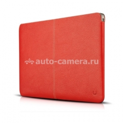 Кожаный чехол-папка для Macbook Air 11" BeyzaCases Zero Sleeve, цвет red (BZ20072)