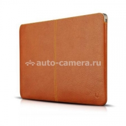 Кожаный чехол-папка для Macbook Air 11" BeyzaCases Zero Sleeve, цвет tan (BZ20065)