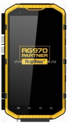 Мобильный телефон с максимальной степенью защиты RugGear RG970 Partner, цвет черный