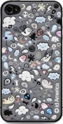 Наклейка на iPhone 4 и 4S id America Cushi Original, цвет cloud (CSI-406)