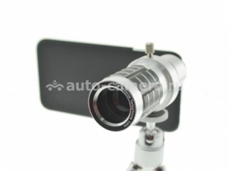 Объектив для iPhone 6 Plus 12X Magnifier Zoom Aluminum Camera Telephoto Lens
