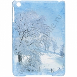 Оригинальный эксклюзивный чехол для iPad mini decoupage, рисунок "Зима"