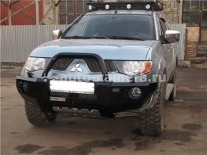 Передний силовой бампер DDengineer для Mitsubishi L200 2006- #2 для MITSUBISHI