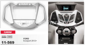 Переходная рамка для Ford Ecosport 2012+ Carav 11-569