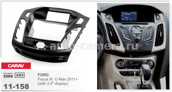 Переходная рамка для Ford Focus III Carav 11-158 дисплей 3,5"