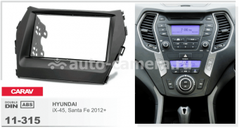 Переходная рамка для Hyundai iX-45, Santa Fe Carav 11-315