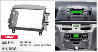 Переходная рамка для Hyundai Sonata 2005- 2 din RP-HDSNf (Carav 11-068)