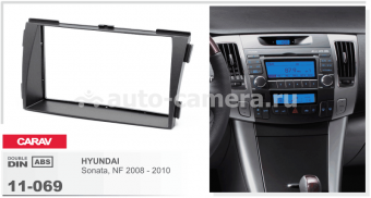 Переходная рамка для Hyundai Sonata, NF Carav 11-069