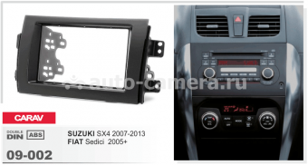 Переходная рамка для Suzuki SX4, Fiat Sedici Carav 09-002