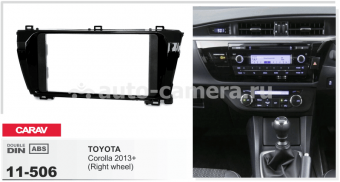 Переходная рамка для Toyota Corolla 11-506