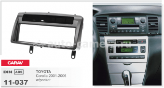 Переходная рамка для Toyota Corolla Carav 11-037