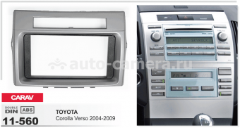 Переходная рамка для TOYOTA Corolla Verso 2004-2009 Carav 11-560