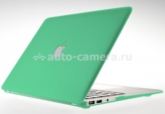 Пластиковый чехол для Macbook Air 11" Fliku Protect, цвет зеленый (FLK100201)