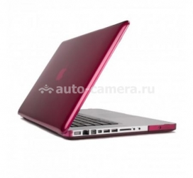Пластиковый чехол для Macbook Pro 13" Speck SeeThru Case, цвет Raspberry Pink (SPK-A1216)