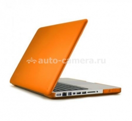 Пластиковый чехол для Macbook Pro 13" Speck SeeThru Satin, цвет Clementine (SPK-A0452)