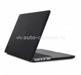 Пластиковый чехол для Macbook Pro 15" с дисплеем Retina Speck SeeThru Satin, цвет Black (SPK-A1500)