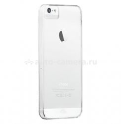 Пластиковый чехол на заднюю крышку для iPhone 5 / 5S Case Mate Barely There, цвет clear (CM022384)