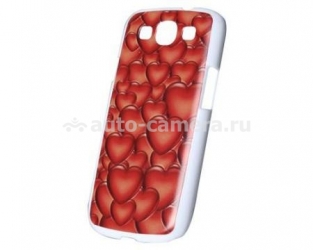 Пластиковый чехол на заднюю крышку для Samsung Galaxy S3 Artske Hearts (P09-S3)