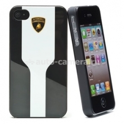 Пластиковый чехол на заднюю крышку iPhone 4 и 4S Lamborghini LUXTYLEL (LBC0001)