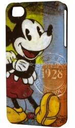 Пластиковый чехол на заднюю крышку iPhone 4 и 4S PDP Disney Clip Case 1928 Mickey (IP-1430)