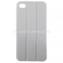 Пластиковый чехол на заднюю крышку iPhone 4 и 4S TidyTilt Smart Cover, цвет серый (TT1GRAY)